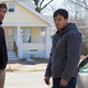 Kyle Chandler and Casey Affleck in Manchester By The Sea